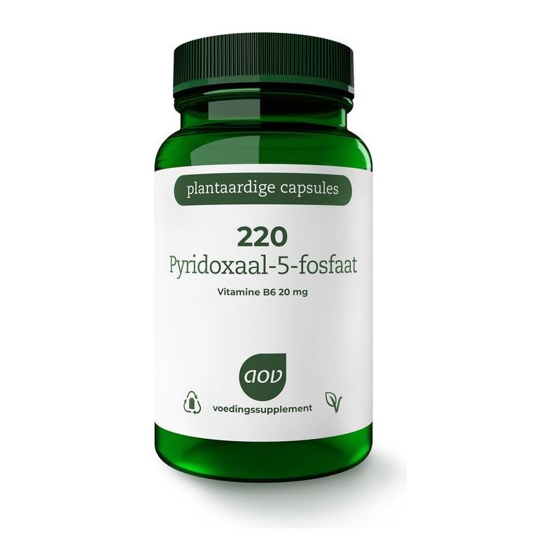 AOV 220 Pyridoxaal - 5 fosfaat (60st) Supplement AOV   