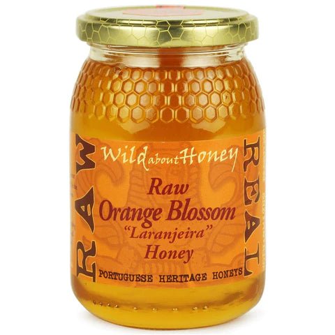 Rauwe Sinaasappelbloesemhoning Supplement Wild About Honey   