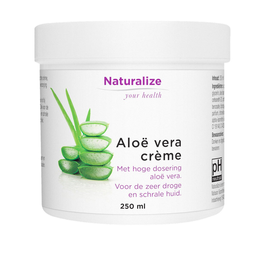 Aloë vera-crème - 250 - milliliter Supplement Golden Naturals   