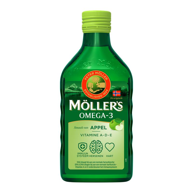 Möllers Omega-3 levertraan Voeding Möllers Appel  