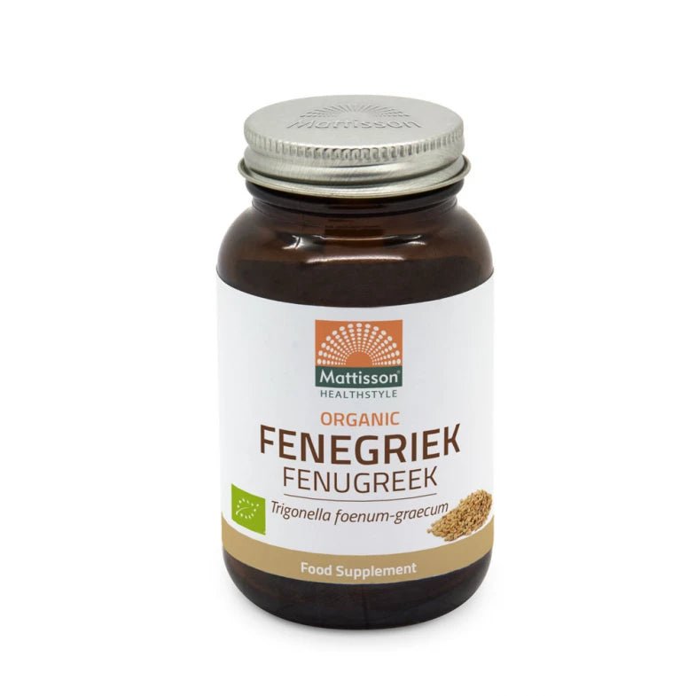 Biologische Fenegriek 330mg - 120 capsules Supplement Mattisson   