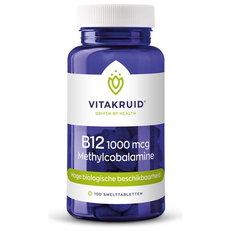 Vitakruid B12 1000 mcg methylcobalamine (100st) Supplement Vitakruid   