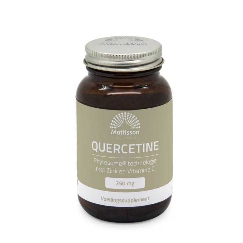 Quercetine met Zink en Vitamine C - 250 mg - Phytosome® technologie - 60 capsules Supplement Mattisson   