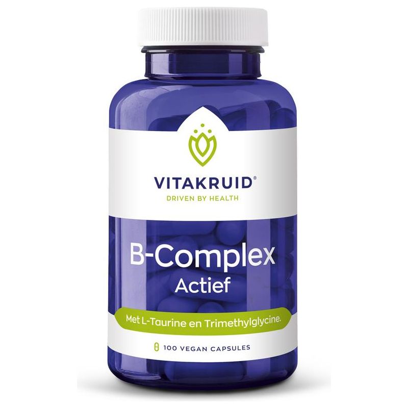 Vitakruid B-Complex actief (100st) Supplement Vitakruid   