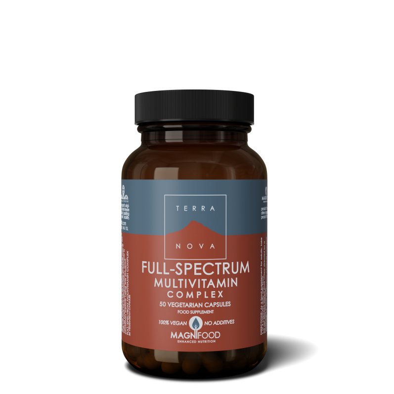 Full-Spectrum Multivitamin Complex | 50 capsules Supplement Terranovabenelux   