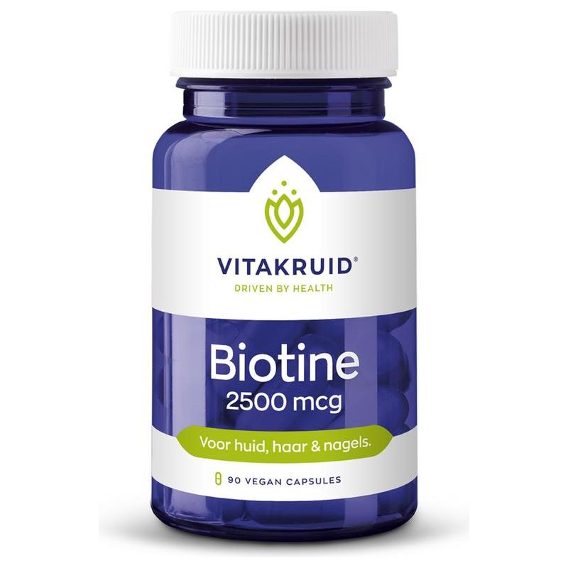 Vitakruid Biotine 2500 mcg  (90st) Supplement Vitakruid   