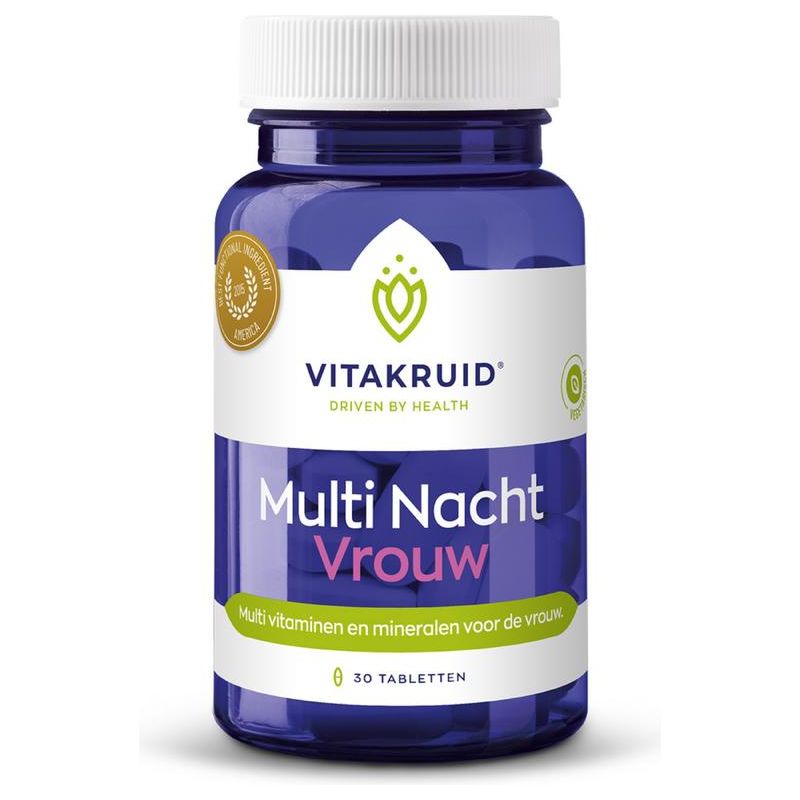 Vitakruid Multi Nacht Vrouw Supplement Vitakruid   