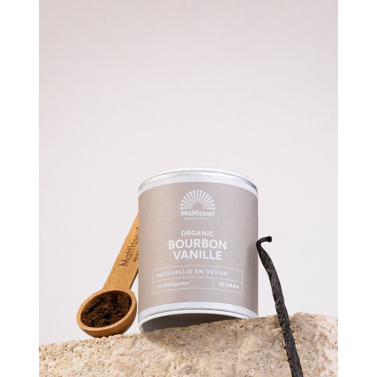 Biologische Bourbon Vanille poeder - 30 g Supplement Mattisson