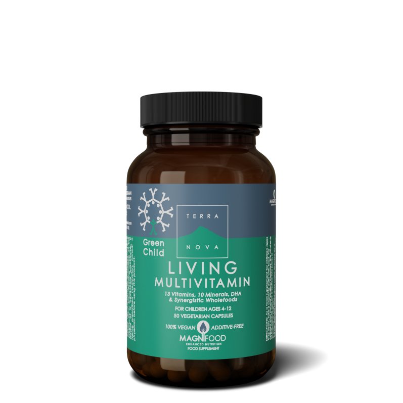 Green Child Living Multivitamin | 50 capsules Supplement Terranovabenelux   