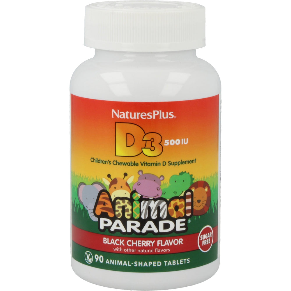 
                      
                        Animal Parade® Vitamin D3 500 IU Sugarfree Supplementen NaturesPlus   
                      
                    