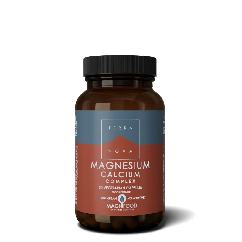 Magnesium Calcium 2:1 Complex | 50 capsules Supplement Terranovabenelux Default Title