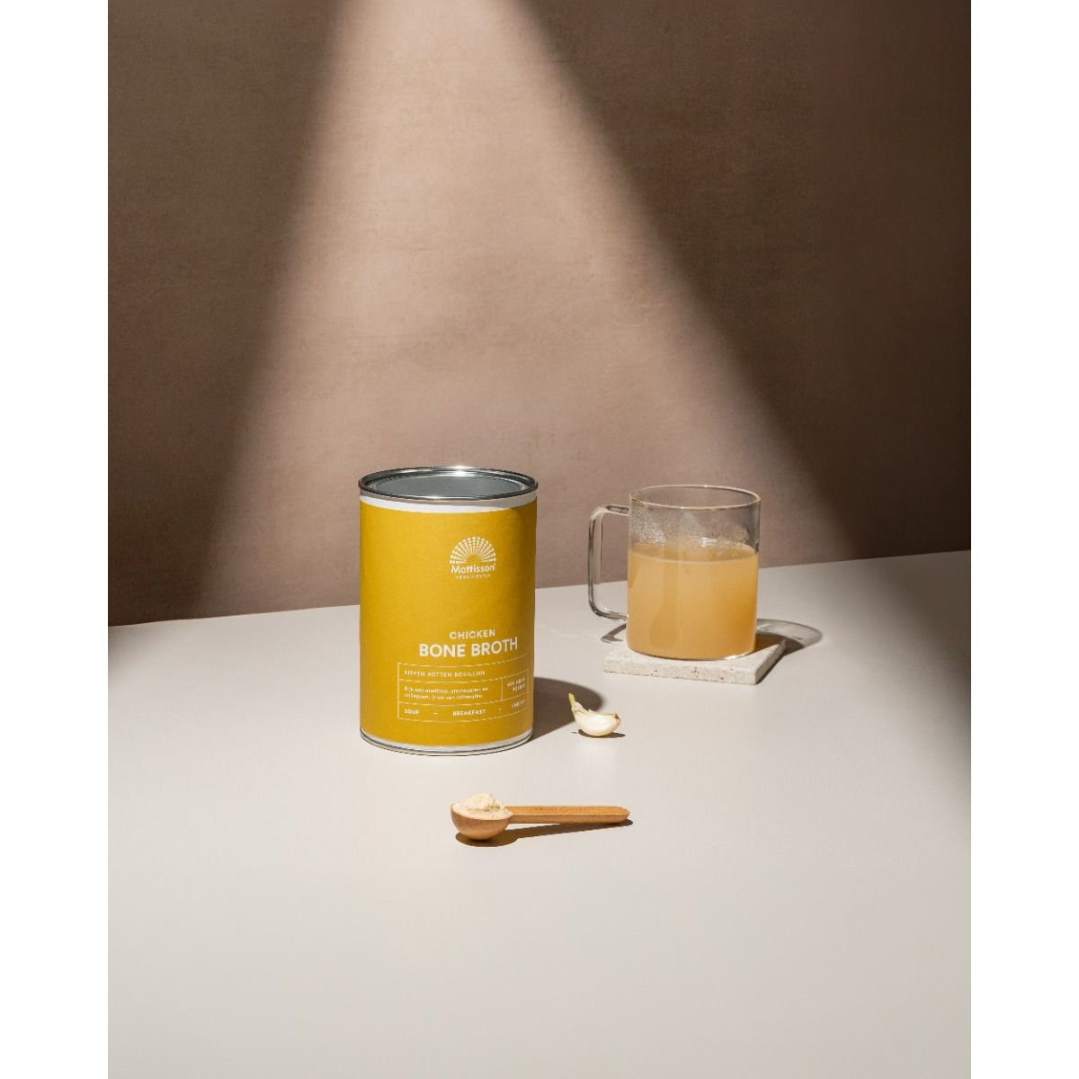 Kippen Botten Bouillon - Chicken Bone Broth - 400 g Supplement Mattisson