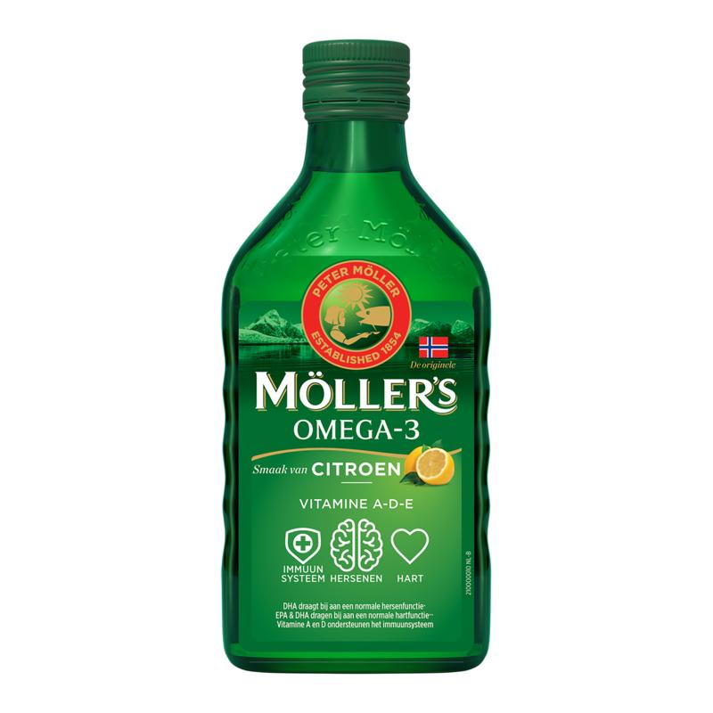 Möllers Omega-3 levertraan Voeding Möllers Citroen  