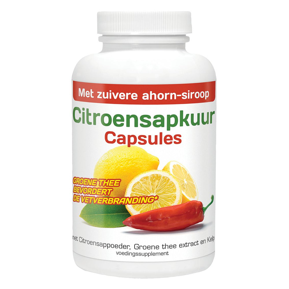 Citroensapkuur - 60 - capsules Supplement Golden Naturals   