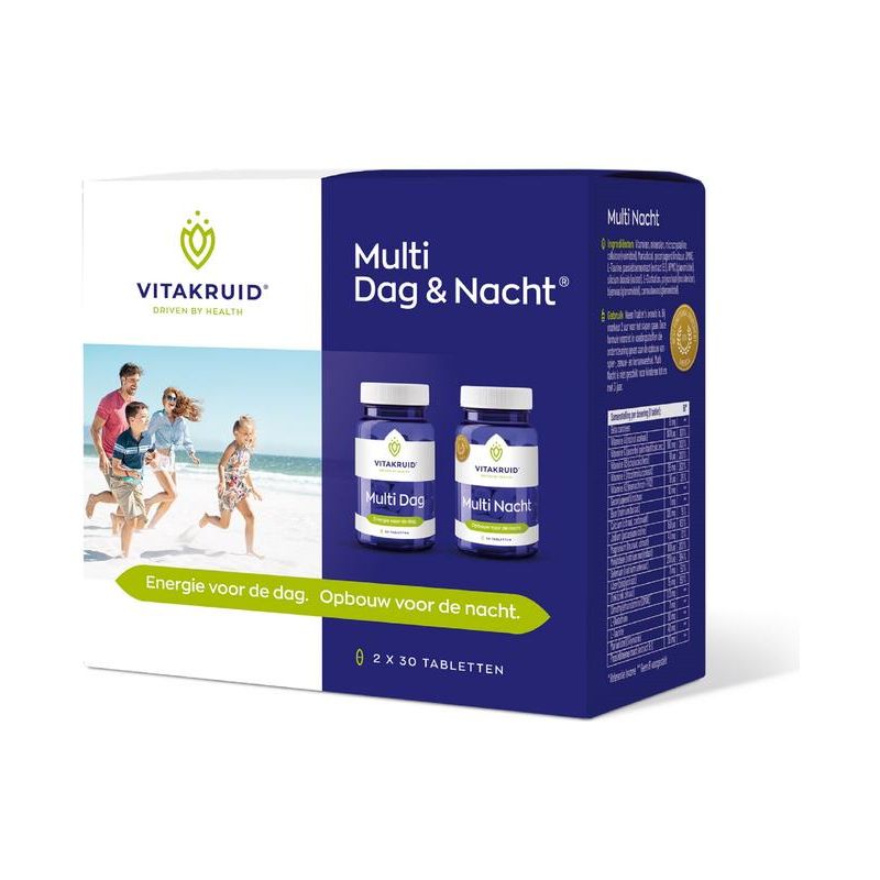 Vitakruid Multi dag & nacht Supplement Vitakruid   