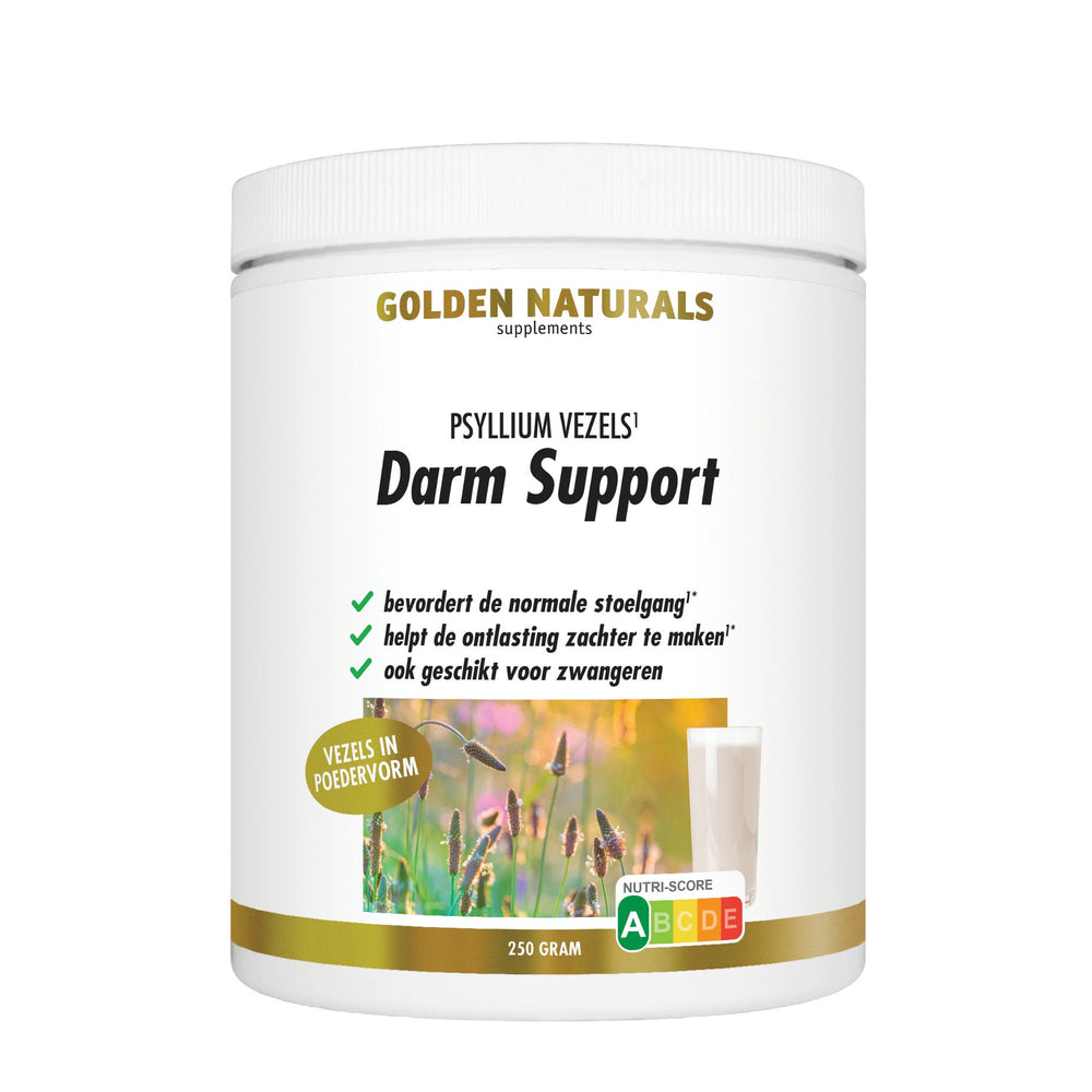 Darm Support - 250 - gram poeder Supplement Golden Naturals   