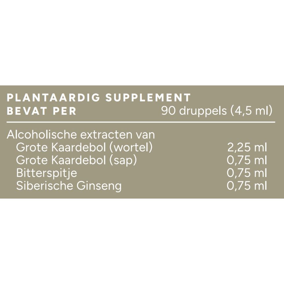 Biologisch Kaardebol complex tinctuur - 100 ml Supplement Mattisson