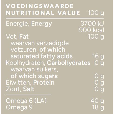 Biologische Pompoenpit olie - 250 ml Supplement Mattisson