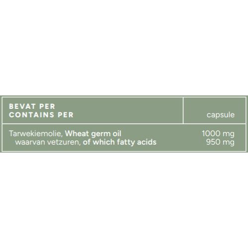 Tarwekiemolie 1000mg - 90 capsules Supplement Mattisson