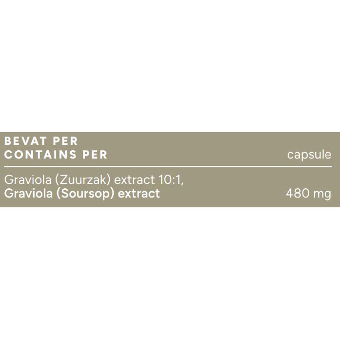 Graviola Extract 480mg - 60 capsules Supplement Mattisson