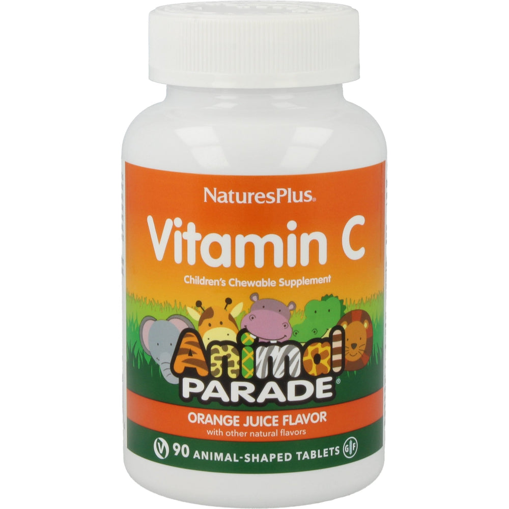 
                      
                        Animal Parade® Vitamin C, 125 mg orange juice Supplementen NaturesPlus   
                      
                    