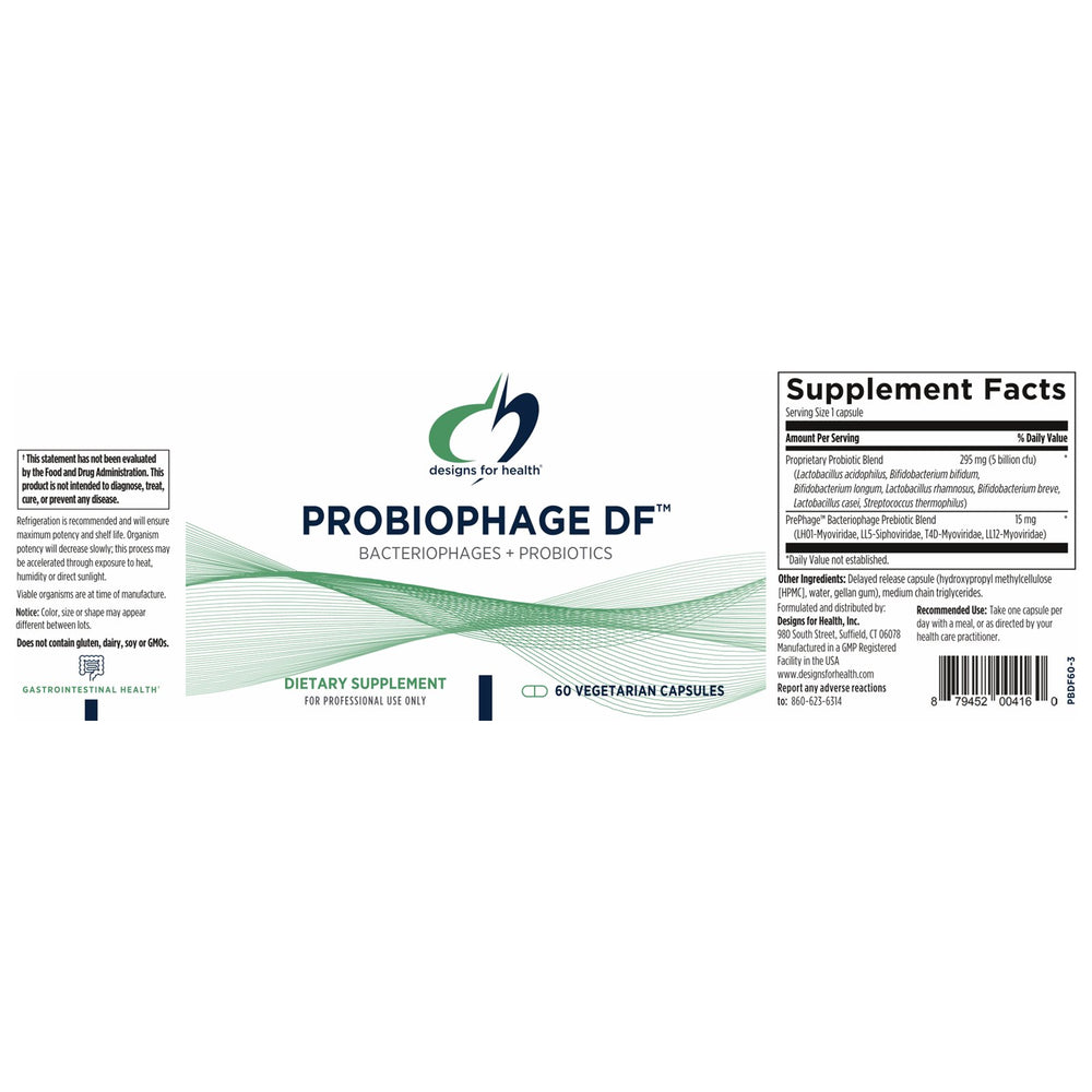 
                      
                        Probiophage DF™ Supplement Designs For Health   
                      
                    