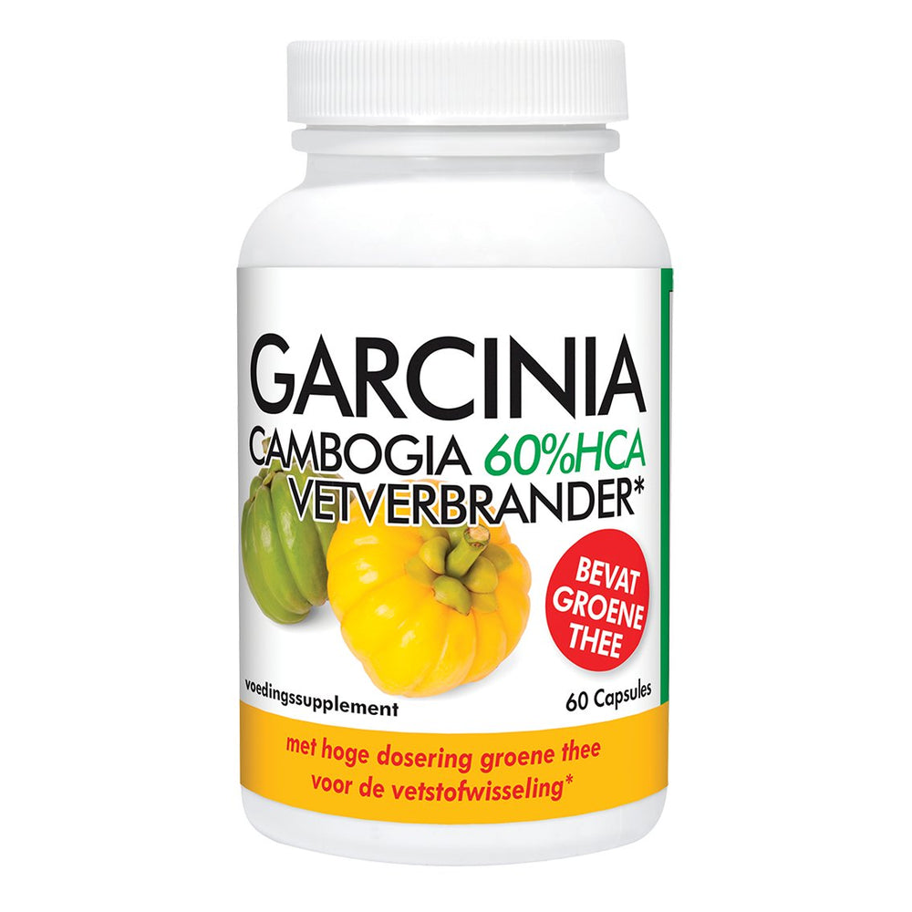 Garcinia Cambogia 60% HCA Vetverbrander - 60 - capsules Supplement Golden Naturals   