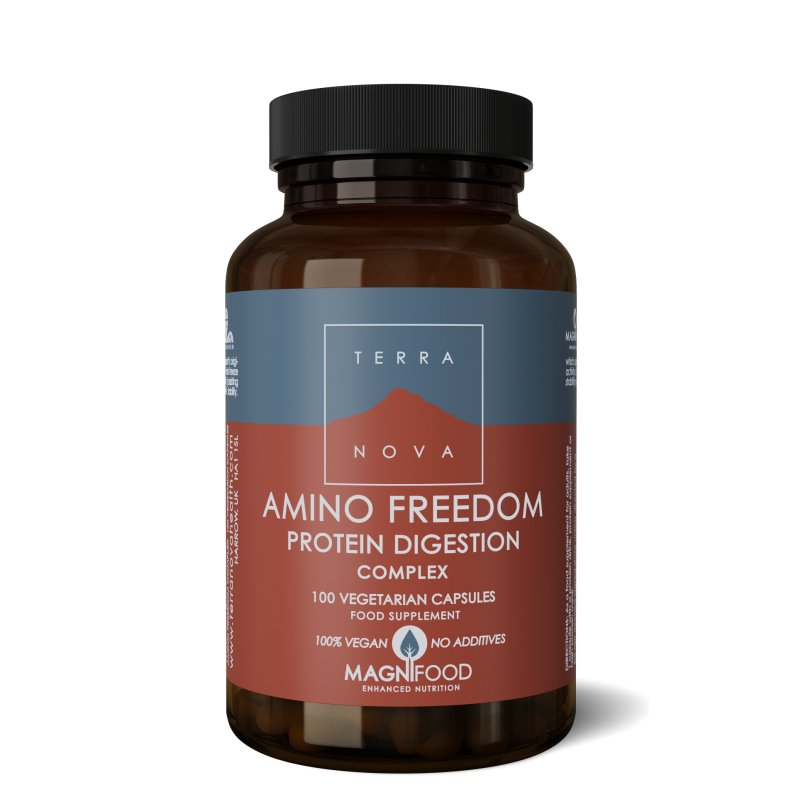 Amino Freedom - Protein Digestion Complex | 100 capsules Supplement Terranovabenelux   