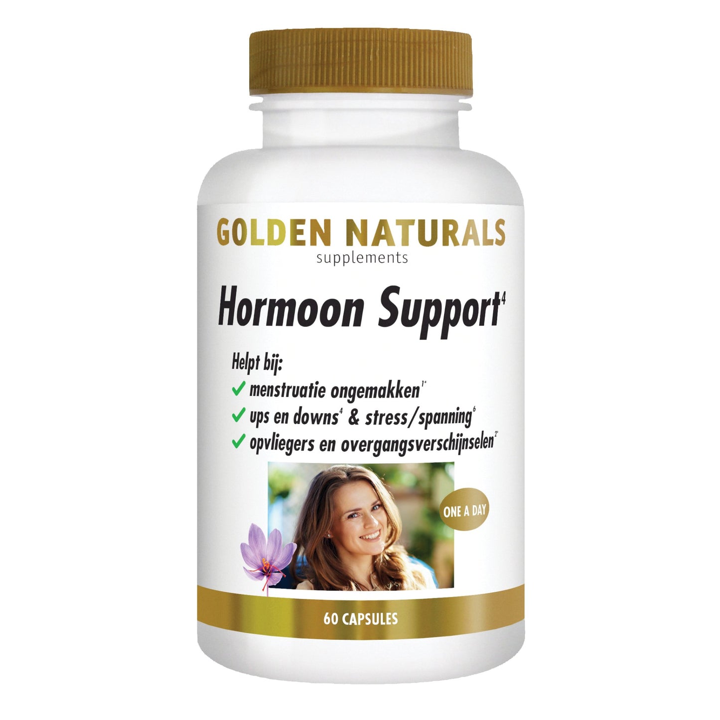 Hormoon Support - 60 - vegetarische capsules Supplement Golden Naturals   