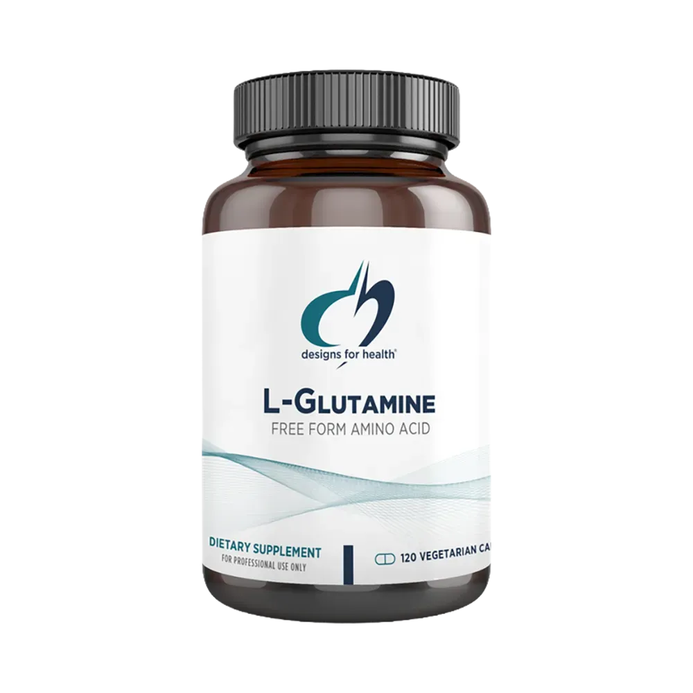 L-Glutamine - 120 capsules Designs For Health Default Title