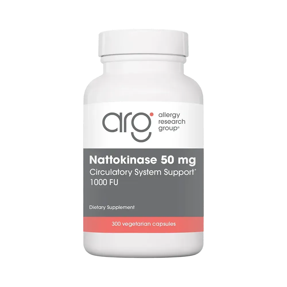 Nattokinase 50mg - 300 capsules Allergy Research Group Default Title