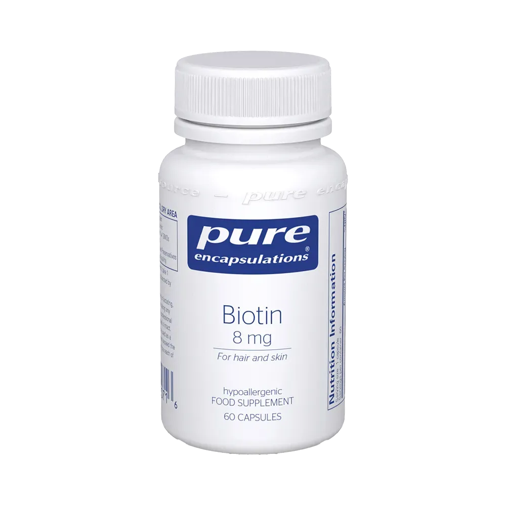 Biotin 8 mg - 60 capsules Pure Encapsulations
