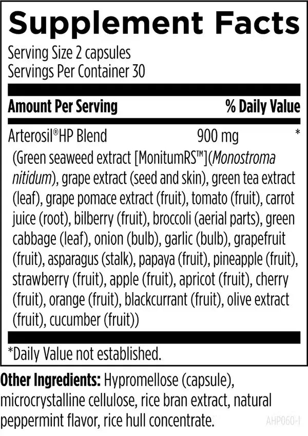 Arterosil® HP - 60 capsules Designs For Health
