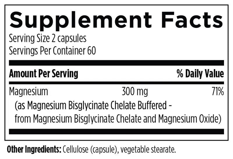 Designs for Sport Magnesium Bisglycinate - 120 capsules Designs For Health