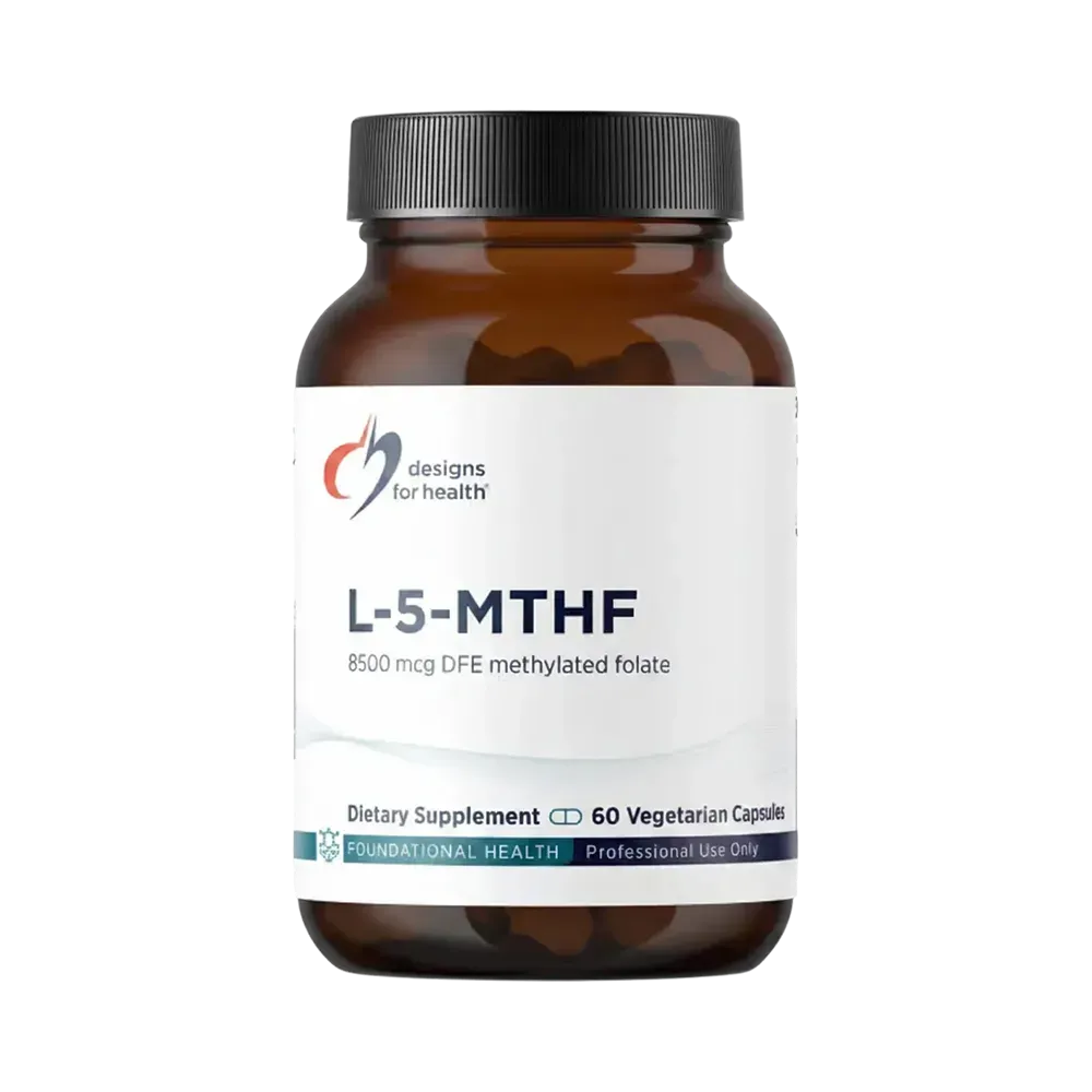 L-5-MTHF - 60 capsules Designs For Health Default Title