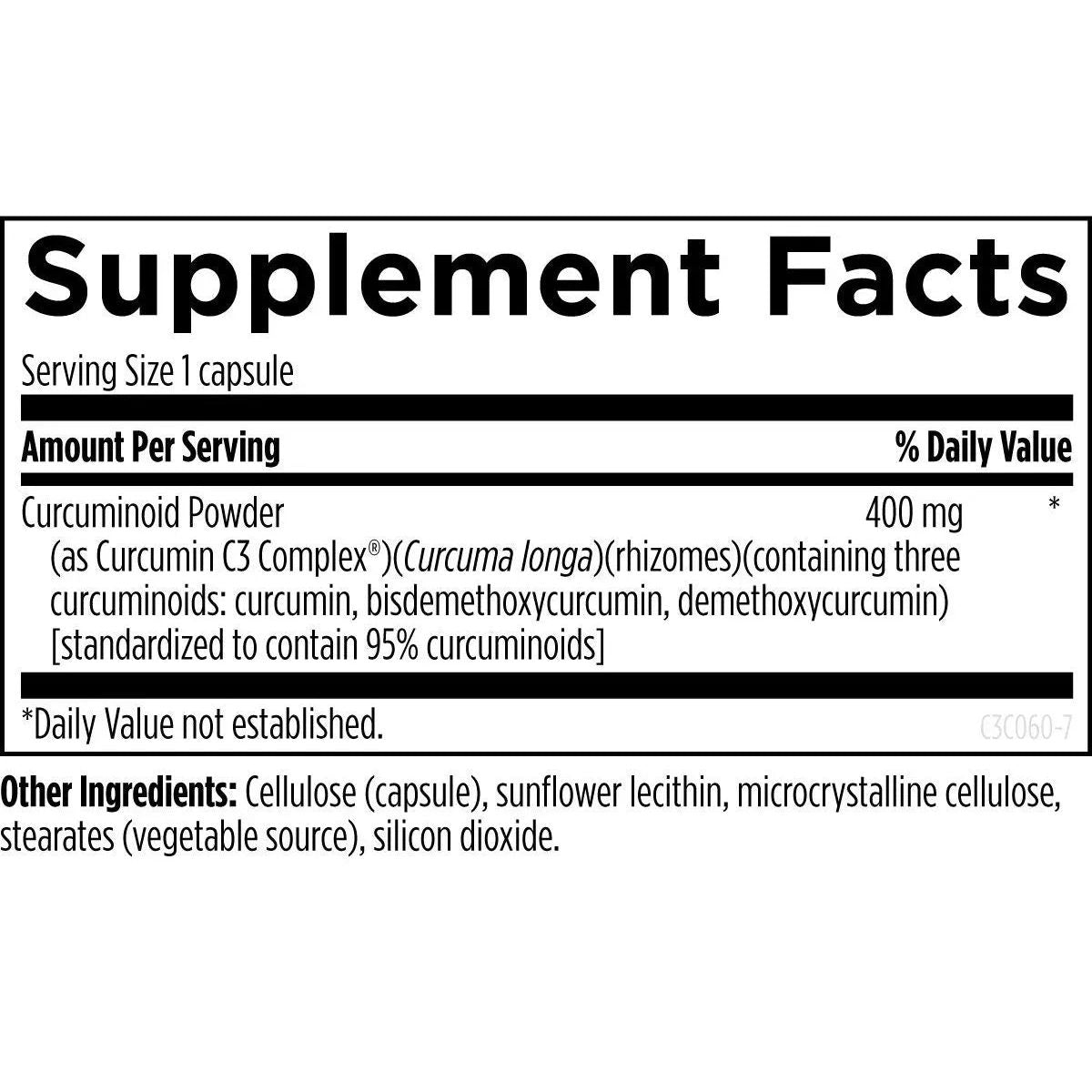 C3 Curcumin Complex Designs For Health