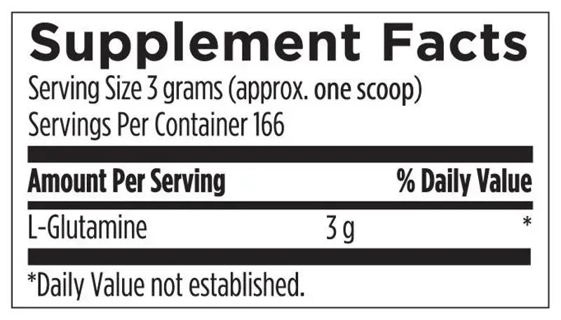Designs for Sport L-Glutamine Powder - 500 g Designs For Health