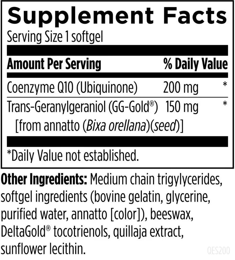Q-Evail® 200 Synergy™ - 60 softgels Designs For Health