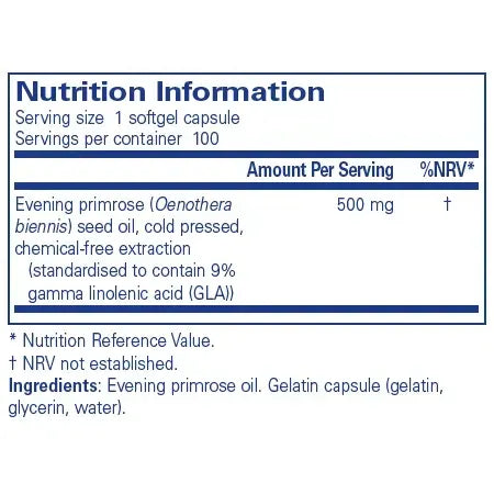 Evening Primrose Oil - 100 softgels Pure Encapsulations