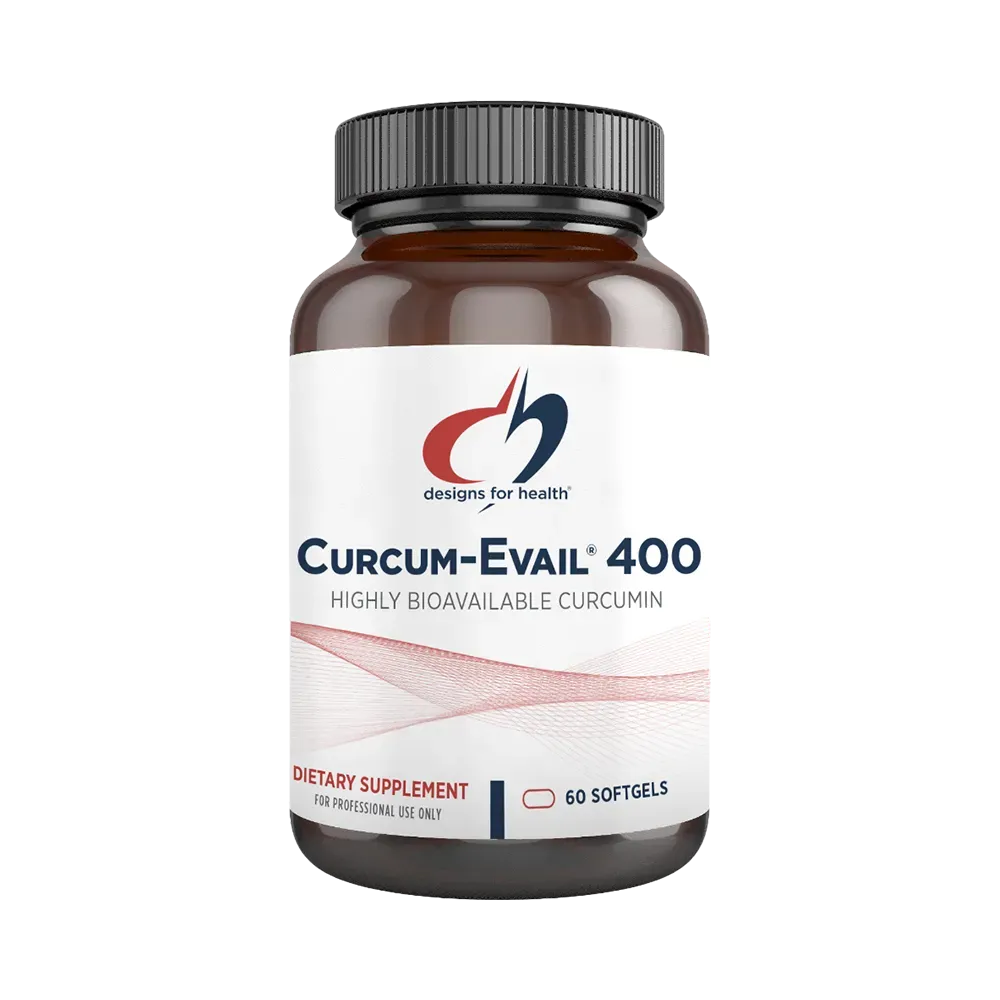 Curcum-Evail® 400 - 60 softgels Designs For Health Default Title