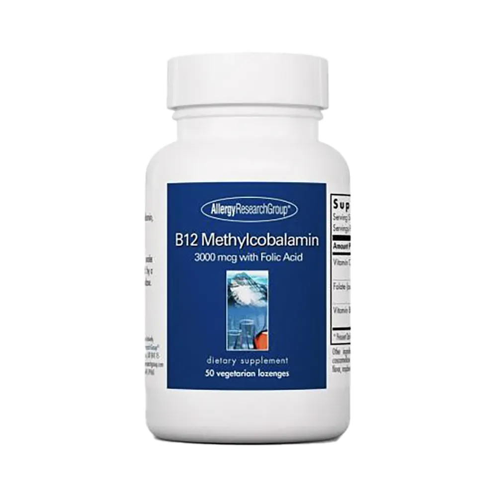 B12 Methylcobalamin Supplement Allergy Research Group