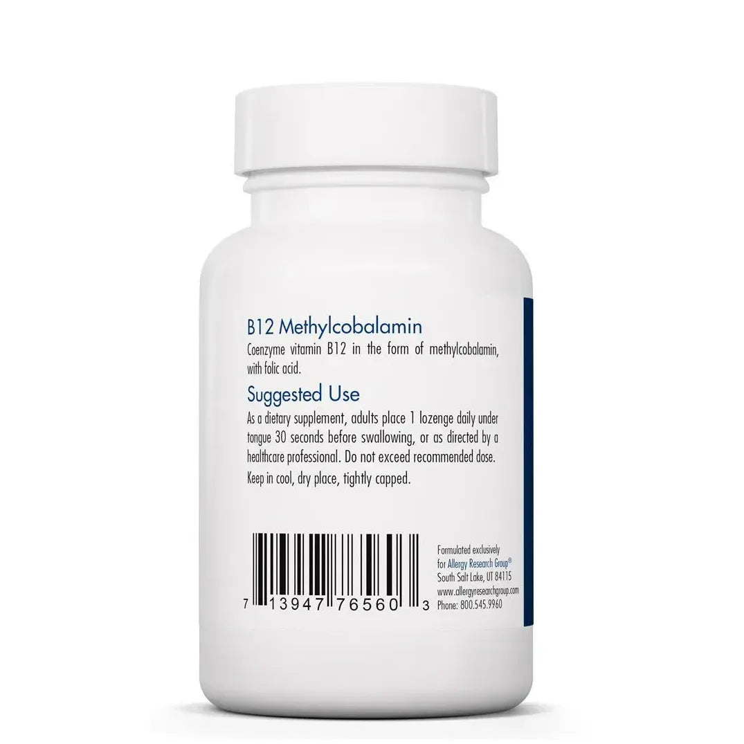 B12 Methylcobalamin Supplement Allergy Research Group