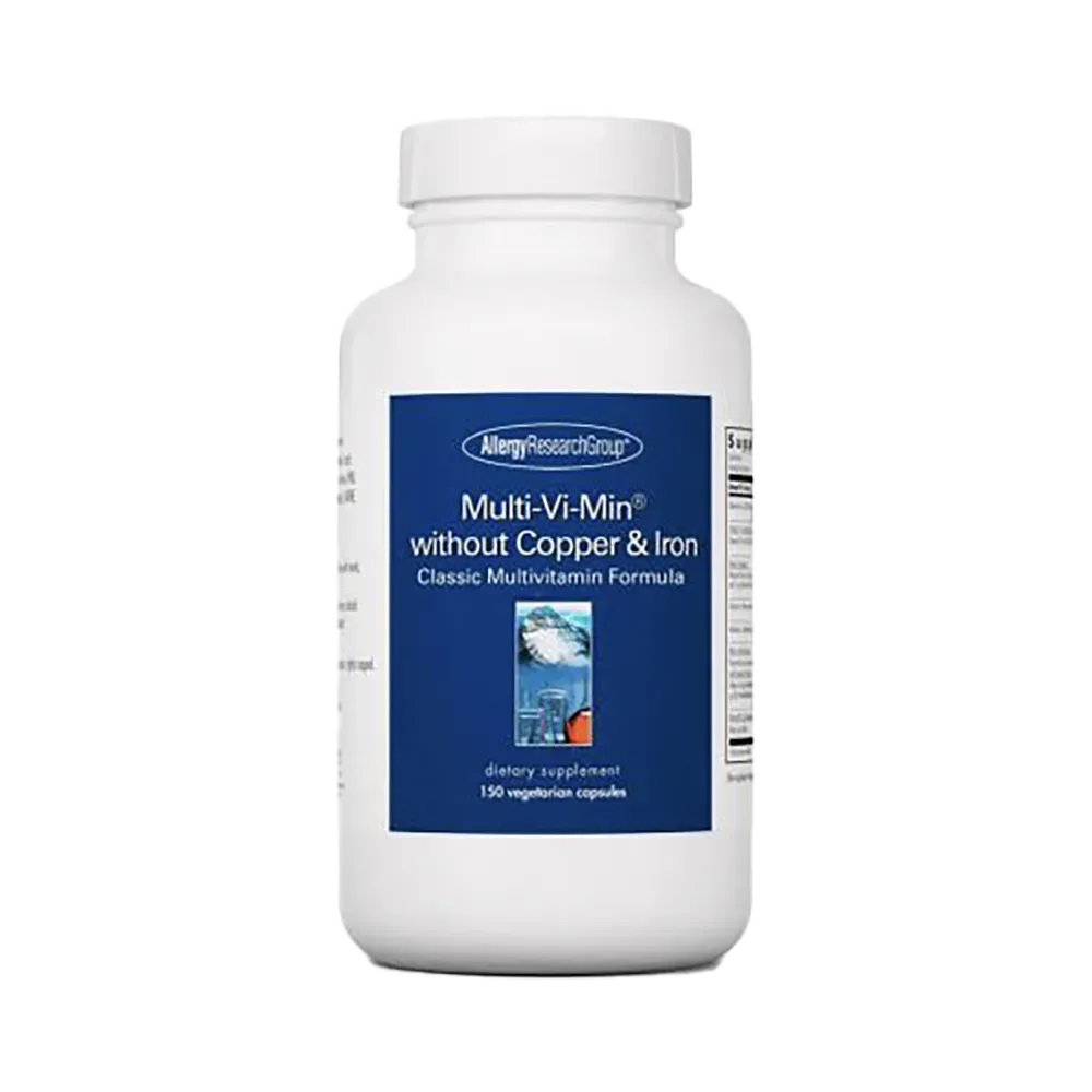 Multi-Vi-Min® without Copper & Iron - 150 capsules Allergy Research Group Default Title