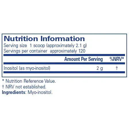Inositol Powder - 250 g powder Pure Encapsulations