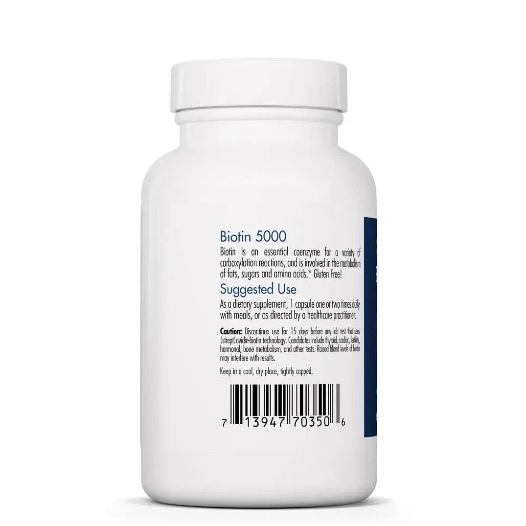 Biotin 5000 Supplement Allergy Research Group