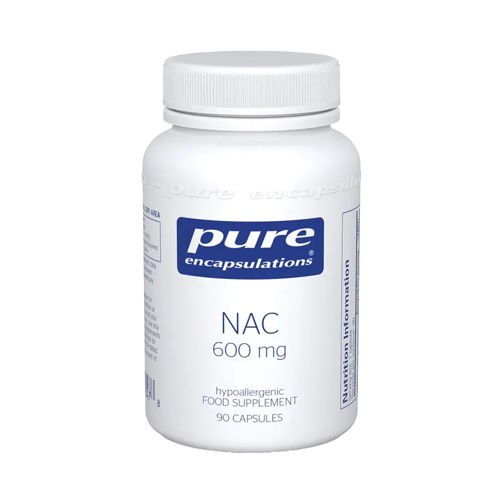 NAC 600 Mg - 90 capsules Pure Encapsulations