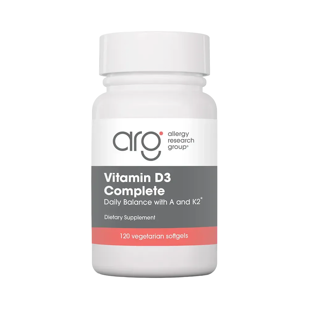 Vitamin D3 Complete - 120 softgels Allergy Research Group Default Title