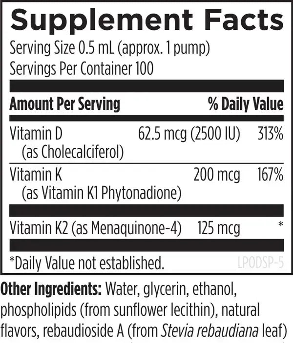 Liposomal D Supreme - 50 mL Designs For Health