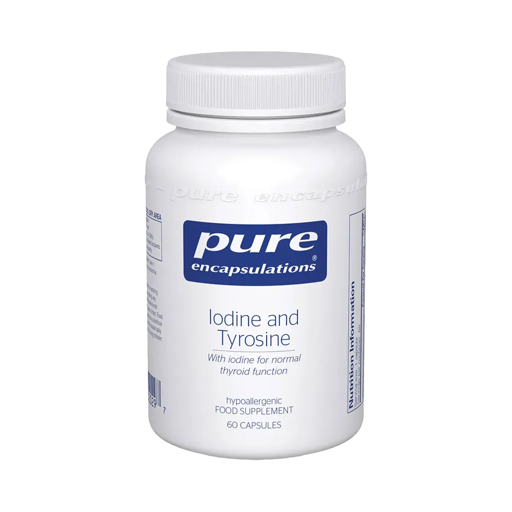 Iodine & Tyrosine - 60 capsules Pure Encapsulations