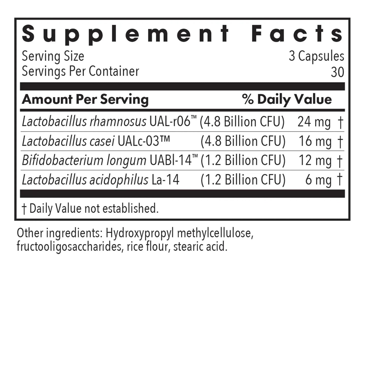 GI Flora Dairy Free - 90 capsules Allergy Research Group